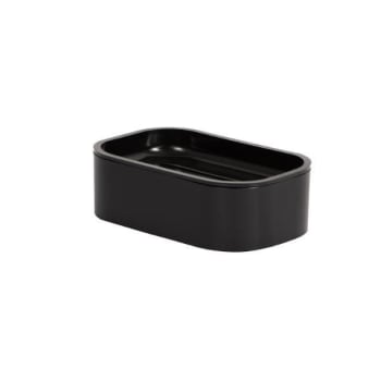 Image for Hapco Contempo Soap Dish,removable Tray-Black Stainless,case Of 12 from HD Supply