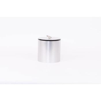 Image for Hapco Contempo 3qt Round Ice Bucket,Oval Foiled Knob,Brushed Chrome,Case Of 12 from HD Supply