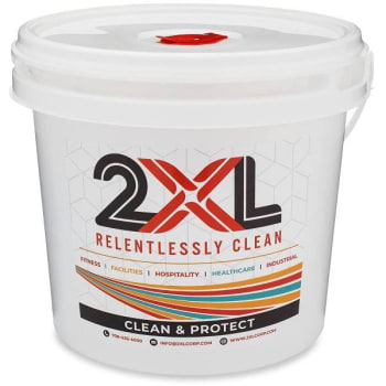 Image for 2xl 3 Gallon Empty Bucket For Wipes, With Lid, Case Of 2 from HD Supply