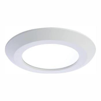Halo® 6 In. 8.7 Watt Round Led Light, Selectable Color Temperature, White Cast Aluminum Housing