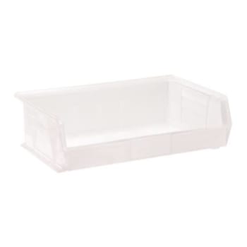 Image for Quantum Storage Systems® Clear 10-7/8 X 16-1/2 X 5 In Stack And Hang Bin Package Of 6 from HD Supply