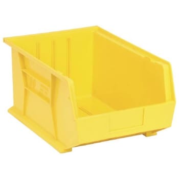 Image for Quantum Storage Systems® Yellow 16 X 11 X 8 In Ultra Stack And Hang Bin Package Of 4 from HD Supply