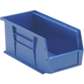 Image for Quantum Storage Systems® Blue 10-7/8 X 5-1/2 X 5 In Stack And Hang Bin Package Of 12 from HD Supply