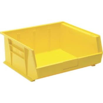 Image for Quantum Storage Systems® Yellow 14-3/4 X 16-1/2 X 7 In Stack And Hang Bin Package Of 6 from HD Supply