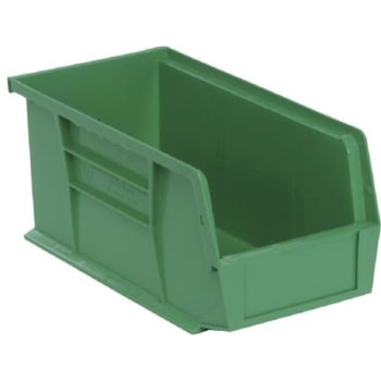 Image for Quantum Storage Systems® Green 10-7/8 X 5-1/2 X 5 In Stack And Hang Bin Package Of 12 from HD Supply