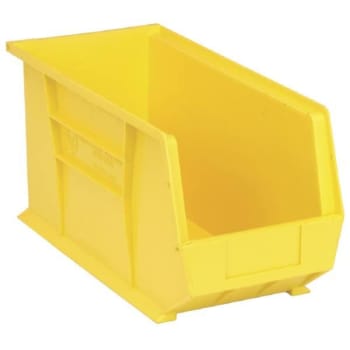 Image for Quantum Storage Systems® Yellow 18 X 8-1/4 X 9 In Ultra Stack And Hang Bin Package Of 6 from HD Supply