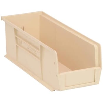 Image for Quantum Storage Systems® Ivory 14-3/4 X 5-1/2 X 5 In Stack And Hang Bin Package Of 12 from HD Supply