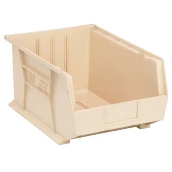 Quantum Storage Systems® Ivory 16 X 11 X 8 In Ultra Stack And Hang Bin Package Of 4