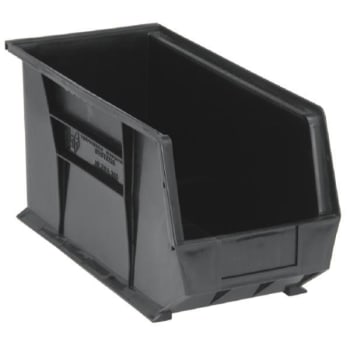 Image for Quantum Storage Systems® Black 18 X 8-1/4 X 9 In Ultra Stack And Hang Bin Package Of 6 from HD Supply