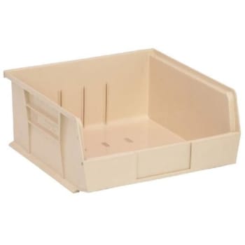 Quantum Storage Systems® Ivory 10-7/8 X 11 X 5 In Ultra Stack And Hang Bin Package Of 6