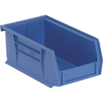 Image for Quantum Storage Systems® Blue 7-3/8 X 4-1/8 X 3 In Stack And Hang Bin Package Of 24 from HD Supply