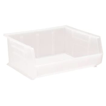 Quantum Storage Systems® Clear 14-3/4 X 16-1/2 X 7 In Stack And Hang Bin Package Of 6