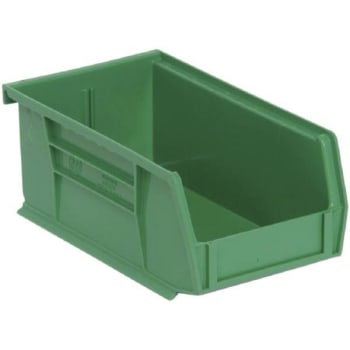 Image for Quantum Storage Systems® Green 7-3/8 X 4-1/8 X 3 In Stack And Hang Bin Package Of 24 from HD Supply