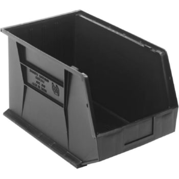 Image for Quantum Storage Systems® Black 18 X 11 X 10 In Ultra Stack And Hang Bin Package Of 4 from HD Supply