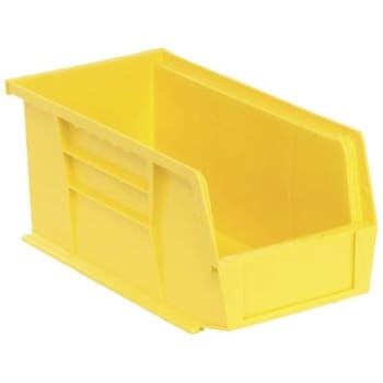 Image for Quantum Storage Systems® Yellow 10-7/8 X 5-1/2 X 5 In Stack And Hang Bin Package Of 12 from HD Supply