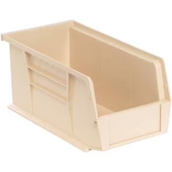Image for Quantum Storage Systems® Ivory 10-7/8 X 5-1/2 X 5 In Stack And Hang Bin Package Of 12 from HD Supply
