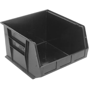 Image for Quantum Storage Systems® Black 18 X 16-1/2 X 11 In Ultra Stack And Hang Bin Package Of 3 from HD Supply