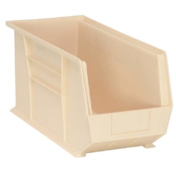 Image for Quantum Storage Systems® Ivory 18 X 8-1/4 X 9 In Ultra Stack And Hang Bin Package Of 6 from HD Supply