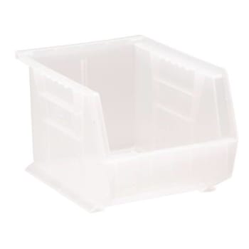 Quantum Storage Systems® Clear 10-3/4 X 8-1/4 X 7 In Stack And Hang Bin Package Of 6
