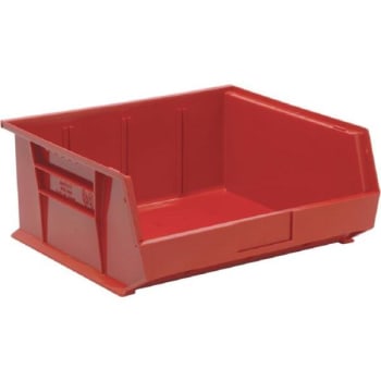 Image for Quantum Storage Systems® Red 14-3/4 X 16-1/2 X 7 In Stack And Hang Bin Package Of 6 from HD Supply