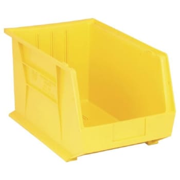 Image for Quantum Storage Systems® Yellow 18 X 11 X 10 In Ultra Stack And Hang Bin Package Of 4 from HD Supply