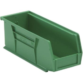Image for Quantum Storage Systems® Green 10-7/8 X 4-1/8 X 4 In Stack And Hang Bin Package Of 12 from HD Supply