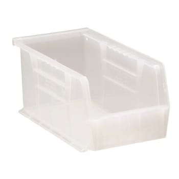 Image for Quantum Storage Systems® Clear 10-7/8 X 5-1/2 X 5 In Stack And Hang Bin Package Of 12 from HD Supply