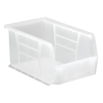 Quantum Storage Systems® Clear 9-1/4 X 6 X 5 In Ultra Stack And Hang Bin Package Of 12
