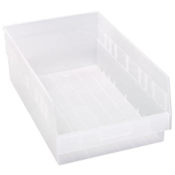 Image for Quantum Storage Systems® Store-More Clear Shelf Bin 17-7/8 X 11-1/8 X 6 In Package Of 8 from HD Supply