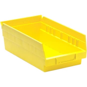 Image for Quantum Storage Systems® Economy Yellow Shelf Bin 11-5/8 X 6-5/8 X 4 In Package Of 30 from HD Supply