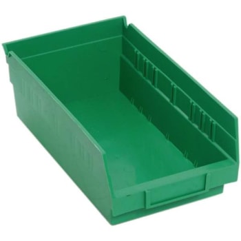 Image for Quantum Storage Systems® Economy Green Shelf Bin 11-5/8 X 6-5/8 X 4 In Package Of 30 from HD Supply
