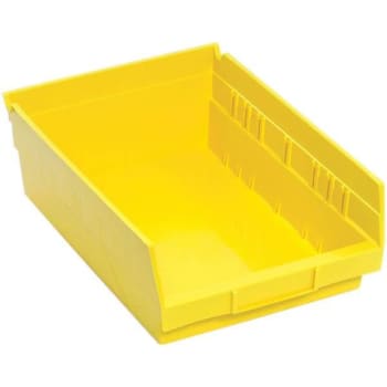 Image for Quantum Storage Systems® Economy Yellow Shelf Bin 11-5/8 X 8-3/8 X 4 In Package Of 20 from HD Supply
