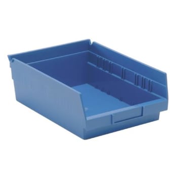 Image for Quantum Storage Systems® Economy 4 In Blue Shelf Bin 11-5/8 X 8-3/8 X 4 In Package Of 20 from HD Supply