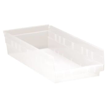 Image for Quantum Storage Systems® Economy Clear Shelf Bin 17-7/8 X 8-3/8 X 4 In Package Of 10 from HD Supply
