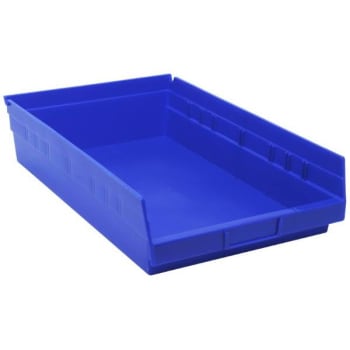 Image for Quantum Storage Systems® Economy 4 In Blue Shelf Bin 17-7/8 X 11-1/8 X 4 In Package Of 8 from HD Supply