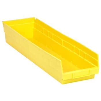 Image for Quantum Storage Systems® Economy Yellow Shelf Bin 23-5/8 X 6-5/8 X 4 In Package Of 8 from HD Supply