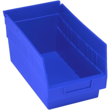Image for Quantum Storage Systems® Store-More Blue Shelf Bin 11-5/8 X 6-5/8 X 6 In Package Of 30 from HD Supply