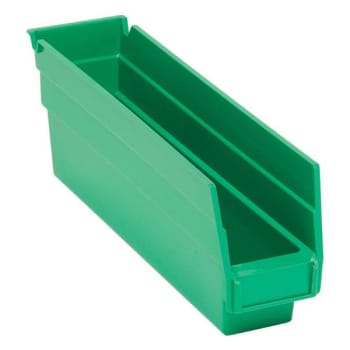 Image for Quantum Storage Systems® Economy Green Shelf Bin 11-5/8 X 2-3/4 X 4 In Package Of 36 from HD Supply