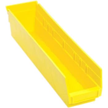 Image for Quantum Storage Systems® Economy Yellow Shelf Bin 17-7/8 X 4-1/8 X 4 In Package Of 20 from HD Supply