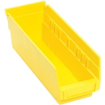 Image for Quantum Storage Systems® Economy Yellow Shelf Bin 11-5/8 X 4-1/8 X 4 In Package Of 36 from HD Supply