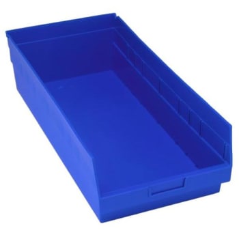 Image for Quantum Storage Systems® Store-More Blue Shelf Bin 23-5/8 X 11-1/8 X 6 In Package Of 6 from HD Supply