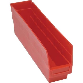 Image for Quantum Storage Systems® Store-More Red Shelf Bin 17-7/8 X 4-1/8 X 6 In Package Of 20 from HD Supply