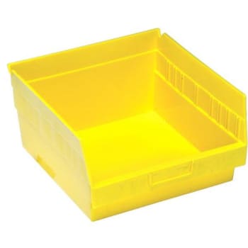 Image for Quantum Storage Systems® Store-More Yellow Shelf Bin 11-5/8 X 11-1/8 X 6 In Package Of 8 from HD Supply