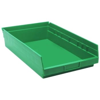 Image for Quantum Storage Systems® Economy Green Shelf Bin 17-7/8 X 11-1/8 X 4 In Package Of 8 from HD Supply