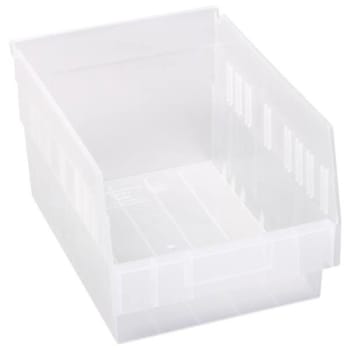 Image for Quantum Storage Systems® Store-More Clear Shelf Bin 11-5/8 X 8-3/8 X 6 In Package Of 20 from HD Supply