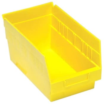 Image for Quantum Storage Systems® Store-More Yellow Shelf Bin 11-5/8 X 6-5/8 X 6 In Package Of 30 from HD Supply