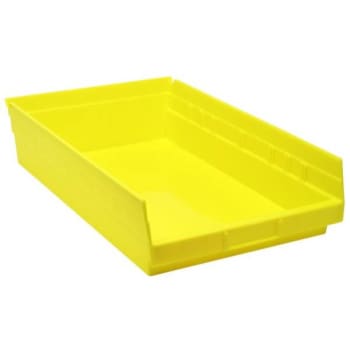 Image for Quantum Storage Systems® Economy Yellow Shelf Bin 17-7/8 X 11-1/8 X 4 In Package Of 8 from HD Supply