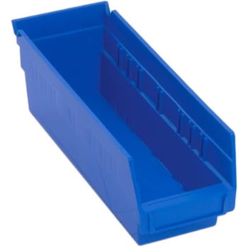 Image for Quantum Storage Systems® Economy 4 In Blue Shelf Bin 11-5/8 X 4-1/8 X 4 In Package Of 36 from HD Supply