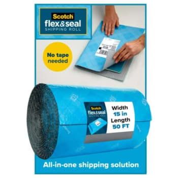 Image for Scotch® Flex Seal Shipping Roll, 15 X 50 Ft., Light Blue from HD Supply