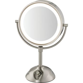 Image for Conair® Satin Nickel Two-Sided Lighted Vanity Mirror from HD Supply